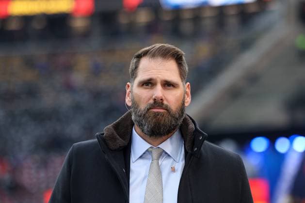 Sebastian Vollmer former player of the New England Patriots, TV expert before the game, GER, Indianapolis Colts vs Atlanta Falcons, American Football, National Football League, Berlin Game 2025, Week 10, Season 2025, 09 11 2025, GER, Indianapolis Colts vs Atlanta Falcons, American Football, National Football League, Berlin Game 2025, Week 10, Season 2025, 09 11 2025 Berlin Copyright: xEibner-Pressefoto JennixMaulx EP_JML
