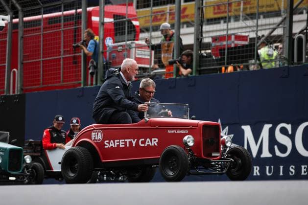 F1 - SAO PAULO GRAND PRIX 2025 Drivers parade, MAYLANDER Bernd (ger), FIA Safety Car Driver, portrait during the 2025 Formula 1 Grande Premio de Sao Paulo, 2025 Sao Paulo Grand Prix, 21th round of the 2025 FIA Formula One World Championship, WM, Weltmeisterschaft from November 7 to 9, 2025 on the Interlagos, in Sao Paulo, Brazil - Sao PauloBrazil Copyright: xANTONINxVINCENTx