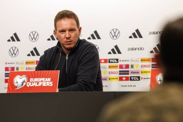Julian Nagelsmann Coach Germany , Press conference, Luxembourg vs Germany, Football, World Cup Qualification Europe, Matchday 09, Season 2025 2026, 13 11 2025 Luxembourg vs Germany, Football, World Cup Qualification Europe, Matchday 09, Season 2025 2026, 13 11 2025 Copyright: xEibner-Pressefoto AlexanderxNeisx EP_ANS