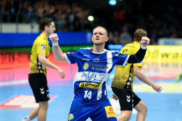 Peter, Walz Kreislaeufer, ThSV Eisenach, 14 GER, Thuringia, ThSV Eisenach v TVB Stuttgart, 1 Daikin Handballbundesliga, Handball, Matchday 12, Season 2025 2026, 13 11 2025 GER, Thuringia, ThSV Eisenach v TVB Stuttgart, 1 Daikin Handballbundesliga, Handball, Matchday 12, Season 2025 2026, 13 11 2025 Eisenach Copyright: xEibner-Pressefoto MartinxHerbstx EP_MHT