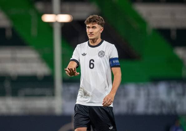 Football, Youth, Season 2025 26, U21, European Championship Qualification Group F, Matchday 6 in Fürth, Germany Malta, Tom Bischof U21, Germany , 14 11 2025, Copyright: xSebastianxRäppold MatthiasxKochx