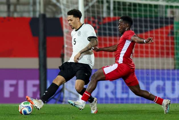Nnamdi Collins Germany and Basil Tuma Malta battle for the ball, UEFA Under21 Championship Group F MD 6, Germany U21 v Malta U21, Sportpark Ronhof Thomas Sommer, November 14, 2025 in Furth, Germany Photo by Marco Steinbrenner DeFodi Images Nnamdi Collins Germany and Basil Tuma Malta battle for the ball, UEFA Under21 Championship Group F MD 6, Germany U21 v Malta U21, Sportpark Ronhof Thomas Sommer, November 14, 2025 in Furth, Germany Photo by Marco Steinbrenner DeFodi Images DFB DFL REGULATIONS PROHIBIT ANY USE OF PHOTOGRAPHS AS IMAGE SEQUENCES AND OR QUASI VIDEO