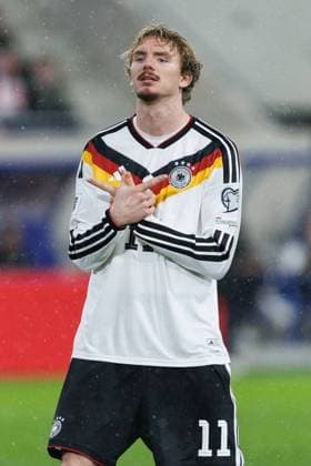 Nick Woltemade Germany celebrates the goal for 0 1, Luxembourg vs Germany, Football, European Qualifiers, Matchday 09, Season 2025 2026, 14 11 2025 Luxembourg vs Germany, Football, European Qualifiers, Matchday 09, Season 2025 2026, 14 11 2025 Copyright: xEibner-Pressefoto AlexanderxNeisx EP_ANS