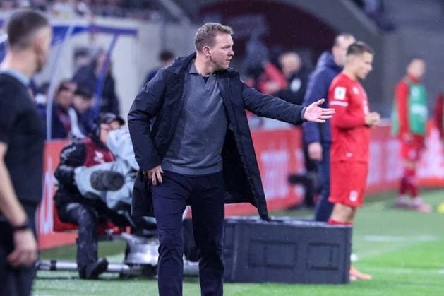 Head coach Julian Nagelsmann Germany gives instructions, Luxembourg vs. Germany, Football, Men, World Cup Qualification, Country match, Group stage, Group A, Stade de Luxembourg, UEFA,14 11 2025 Luxembourg City Luxembourg Copyright: xkolbert-press MartinxAgüerax