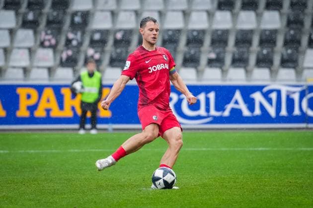 Germany, Football, Regionalliga Südwest, Season 2025 2026, Matchday 17 SC Freiburg II vs 1 FSV Mainz 05 II Dreisamstadion Freiburg Fabian Rüdlin Rudlin SC Freiburg II, 05 Goal, Goal celebration, Emotions, Goal kick, Joy, Cheering, Penalty kick, Freiburg Dreisamstadion Baden Württemberg Germany Copyright: xFINLEYxMÖRCHx