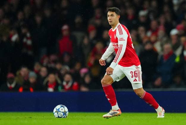 Martin Zubimendi of Arsenal Arsenal v Bayern Munich, UEFA Champions League, Group Stage, Football, Emirates Stadium, London, UK- 26 Nov 2025London Emirates Stadium United Kingdom EDITORIAL USE ONLY No use with unauthorised audio, video, data, fixture lists, club league logos or live services. Online in-match use limited to 120 images, no video emulation. No use in betting, games or single club league player publications. Copyright: xJavierxGarcia Shutterstockx 15927947dv