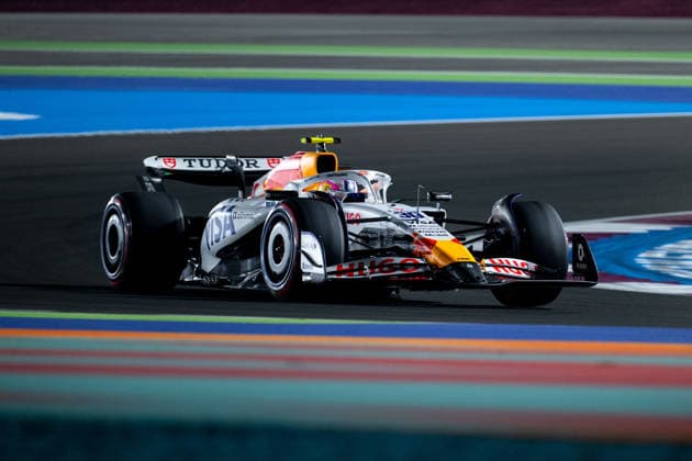 Liam Lawson Visa Cash App Racing Bulls F1 Team, New Zealand, 30 in VCARB 02, QTR, Formula 1 World Championship, Qatar Grand Prix, Lusail International Circuit, Free Practice, 28 11 2025 QTR, Formula 1 World Championship, Qatar Grand Prix, Lusail International Circuit, 28 11 2025 Lusail Copyright: xEibner-Pressefoto Memmlerx EP_MMR