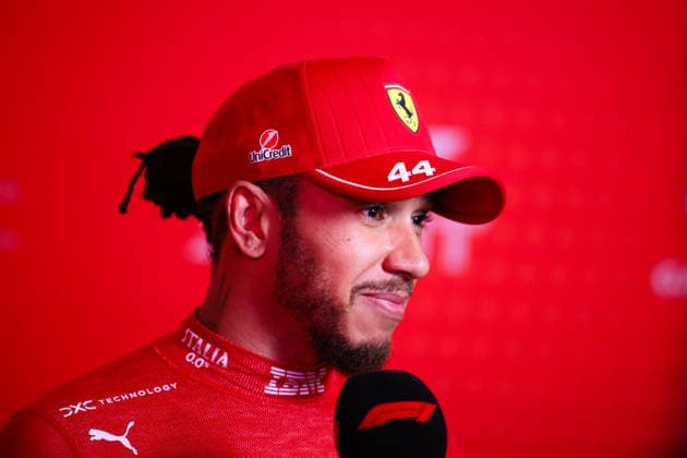 Lewis Hamilton (Scuderia Ferrari HP, 44), Sprint Qualifying, QAT, Formel 1 Weltmeisterschaft, Qatar Grand Prix, Doha, Lusail, Lusail International Circuit, Friday, 28.11.2025 QTR, Formel 1 Weltmeisterschaft, Qatar Grand Prix, Doha, Lusail, Lusail International Circuit, Friday, 28.11.2025 Doha Copyright: xEibner-Pressefoto AnnikaxGrafx EP_AGF