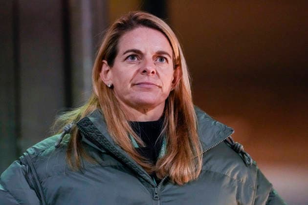 Nia Künzer DFB Sports Director for Womens Soccer , Single Image, Single Photo, Action, Action, 01 12 2025, Frankfurt am Main Germany , Soccer, International Match, U23 Women, Germany France, DFB DFL REGULATIONS PROHIBIT ANY USE OF PHOTOGRAPHS AS IMAGE SEQUENCES AND OR QUASI VIDEO xozx