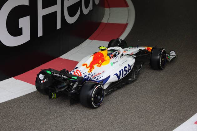 Ayumu Iwasa Visa Cashapp RB Formula One Team Racing Bulls , FP1, Free Practice 1, Free Practice 1, ARE, Formula One World Championship, Abu Dhabi Grand Prix, Yas Marina Circuit, Friday, 05 12 2025 ARE, Formula One World Championship, Abu Dhabi Grand Prix, United Arab Emirates, Yas Marina Circuit, 05 12 2025 Abu Dhabi Copyright: xEibner-Pressefoto AnnikaxGrafx EP_AGF