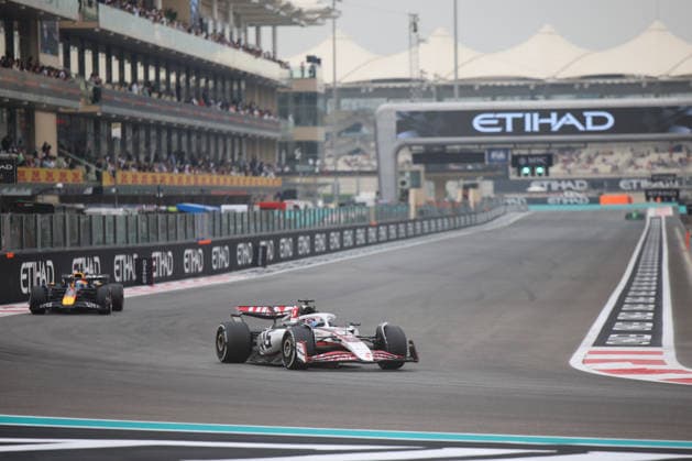 Ryo Hirakawa Moneygram Haas F1 Team, Reserve Driver , FP1, Free Practice 1, Free Practice 1, ARE, Formula 1 World Championship, Abu Dhabi Grand Prix, Yas Marina Circuit, Friday, 05 12 2025 ARE, Formula 1 World Championship, Abu Dhabi Grand Prix, United Arab Emirates, Yas Marina Circuit, 05 12 2025 Abu Dhabi Copyright: xEibner-Pressefoto AnnikaxGrafx EP_AGF