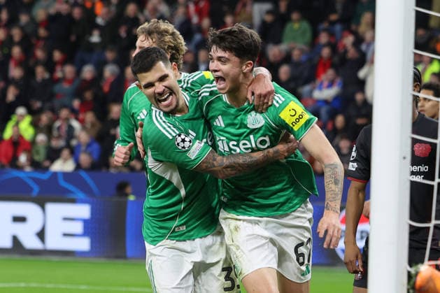 GER, UEFA CL, matchday 6, league phase, Bayer 04 Leverkusen GER vs Newcastle United ENG , 10 12 2025, BayArena, Leverkusen, GER, UEFA CL, matchday 6, league phase, Bayer 04 Leverkusen GER vs Newcastle United ENG , , in picture nordphotoxGmbHx xMeuter nph00351