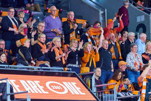 Fans of RASTA Vechta GER, ratiopharm ulm vs RASTA Vechta, Basketball, Matchday 10, EasyCredit Bundesliga, Season 2025 2026, 13 12 2025 GER, ratiopharm ulm vs RASTA Vechta, Basketball, Matchday 10, EasyCredit Bundesliga, Season 2025 2026, 13 12 2025 Neu Ulm Copyright: xEibner-Pressefoto GeraldxOelze-dexStoppanyx EP_ODS
