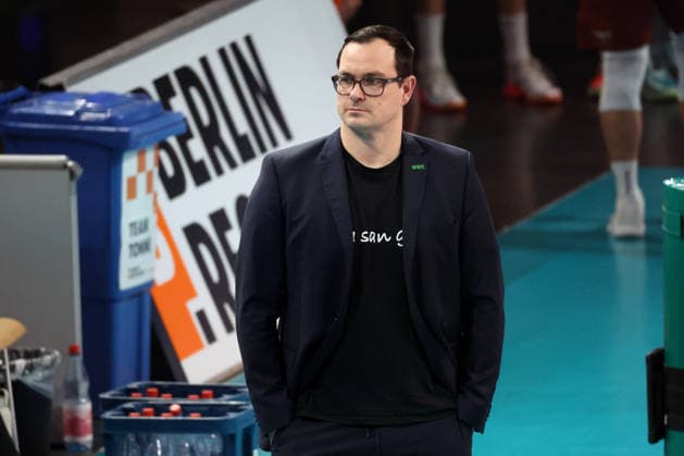 DEU, DVV, 1 VBL, BR Volleys vs WWK Volleys Herrsching, 28 12 2025, Max Schmeling Halle, Berlin, DEU, DVV, 1 VBL, BR Volleys vs WWK Volleys Herrsching, in the picture coach THOMAS RANNER Herrsching nordphotoxGmbHx xEngler nph00076