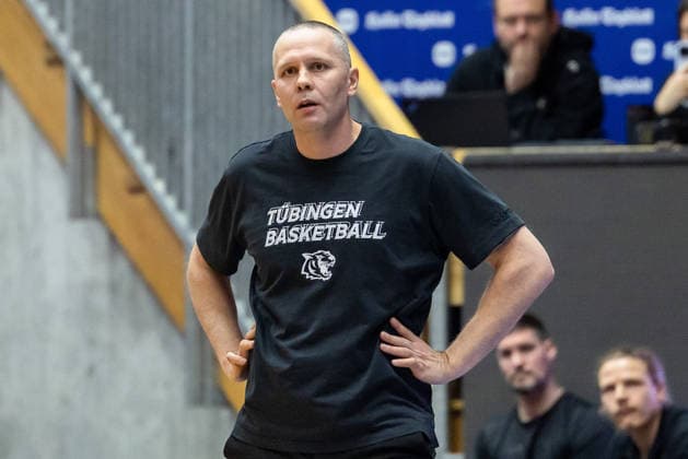 Dissatisfied Henrik Sonko Tigers Tuebingen, Head Coach GER, HAKRO Merlins Crailsheim vs Tigers Tuebingen, Basketball, BARMER 2 Bundesliga Bundesliga, Pro A, Season 2025 2026, 16 Matchday, 03 01 2026 GER, HAKRO Merlins Crailsheim vs Tigers Tuebingen, Basketball, BARMER 2 Bundesliga Bundesliga, Pro A, Season 2025 2026, 16 Matchday, 03 01 2026 Ilshofen Copyright: xEibner-Pressefoto ArdanxFuessmanx EP_AFN