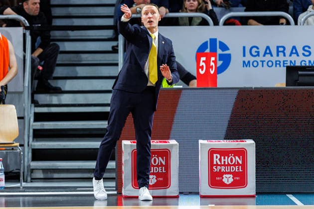 Mikko Riipinen MHP Riesen Ludwigsburg, Coach , single picture, single photo, portrait, portraet, BMA365 Bamberg Baskets vs MHP Riesen Ludwigsburg, Basketball, easyCredit BBL, 15 Matchday, 09 01 2026 BMA365 Bamberg Baskets vs MHP Riesen Ludwigsburg, Basketball, easyCredit BBL, 15 Matchday, 09 01 2026 Bamberg Copyright: xEibner-Pressefoto G.xSantemizx EP_EER