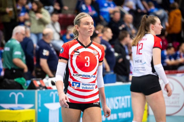 Lina Koester ETV Hamburger Volksbank Volleys, 03 GER, Allianz MTV Stuttgart ETV Hamburger Volksbank Volleys, Volleyball Bundesliga, VBL, 2025 2026 season, 11 01 2026 GER, Allianz MTV Stuttgart ETV Hamburger Volksbank Volleys, Volleyball Bundesliga, VBL, 2025 2026 season, 11 01 2026 Stuttgart Copyright: xSandyxDinkelackerx EP_SDR