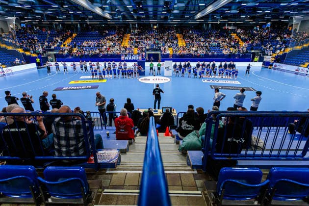 Presentation of the teams, v l HSG Blomberg Lippe, Chambray Touraine Handball GER, HSG Blomberg Lippe GER vs Chambray Touraine Handball FRA , Handball, EHF European League Women, Group Phase, 11 01 2026 GER, HSG Blomberg Lippe GER vs Chambray Touraine Handball FRA , Handball, EHF European League Women, Group Phase, 11 01 2026 Lemgo Copyright: xEibner-Pressefoto JanxRollingerx EP_JSK