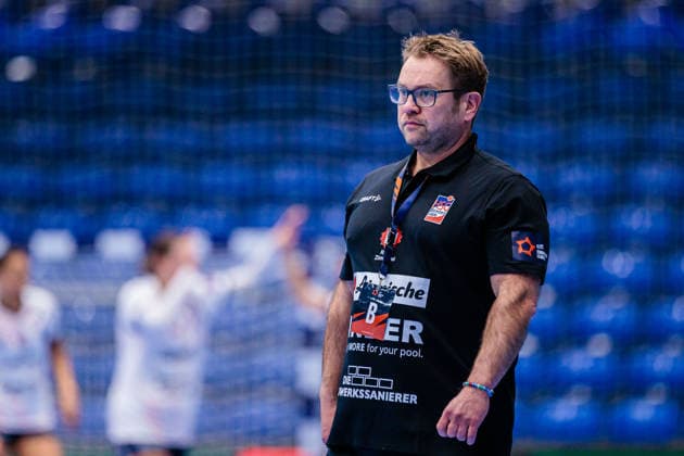Steffen Birkner (HSG Blomberg-Lippe, Trainer) GER, HSG Blomberg-Lippe (GER) vs. Chambray Touraine Handball (FRA), Handball, EHF European League Women, Gruppenphase, 11.01.2026 GER, HSG Blomberg-Lippe (GER) vs. Chambray Touraine Handball (FRA), Handball, EHF European League Women, Gruppenphase, 11.01.2026 Lemgo Copyright: xEibner-Pressefoto JanxRollingerx EP_JSK