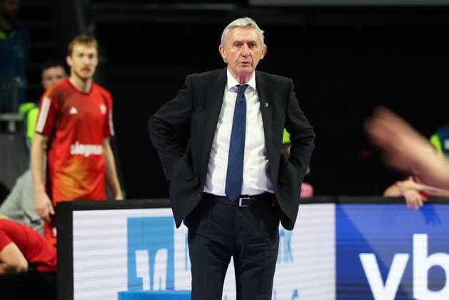 Svetislav Pesic FC Bayern Basketball, Head Coach , GER, FC Bayern Basketball vs Telekom Baskets Bonn, Basketball, easycredit Basketball Bundesliga, Matchday 15, Season 2025 2026, 11 01 2026, GER, FC Bayern Basketball vs Telekom Baskets Bonn, Basketball, easycredit Basketball Bundesliga, Matchday 15, Season 2025 2026, 11 01 2026 Muenchen Copyright: xEibner-Pressefoto JennixMaulx EP_JML