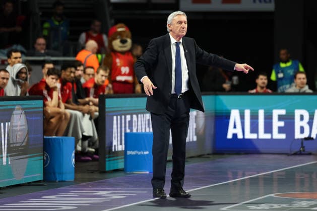 Svetislav Pesic FC Bayern Basketball, Head Coach , GER, FC Bayern Basketball vs Telekom Baskets Bonn, Basketball, easycredit Basketball Bundesliga, Matchday 15, Season 2025 2026, 11 01 2026, GER, FC Bayern Basketball vs Telekom Baskets Bonn, Basketball, easycredit Basketball Bundesliga, Matchday 15, Season 2025 2026, 11 01 2026 Muenchen Copyright: xEibner-Pressefoto JennixMaulx EP_JML