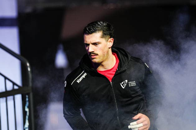 Salvador Salvador Portugal, 13 DEN, Portugal vs. Romania, Handball, EHF European Championship 2026, Group B, Matchday 1, 16 01 2026 DEN, Portugal vs. Romania, Handball, EHF European Championship 2026, Group B, Matchday 1, 16 01 2026 Herning Copyright: xEibner-Pressefoto MarcelxvonxFehrnx EP_MFN