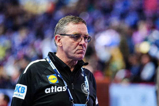 Alfred Gislason Germany, Coach DEN, Germany vs Spain, Handball, EHF European Championship 2026, Group A, Matchday 3, 19 01 2026 DEN, Germany vs Spain, Handball, EHF European Championship 2026, Group A, Matchday 3, 19 01 2026 Herning Copyright: xEibner-Pressefoto MarcelxvonxFehrnx EP_MFN