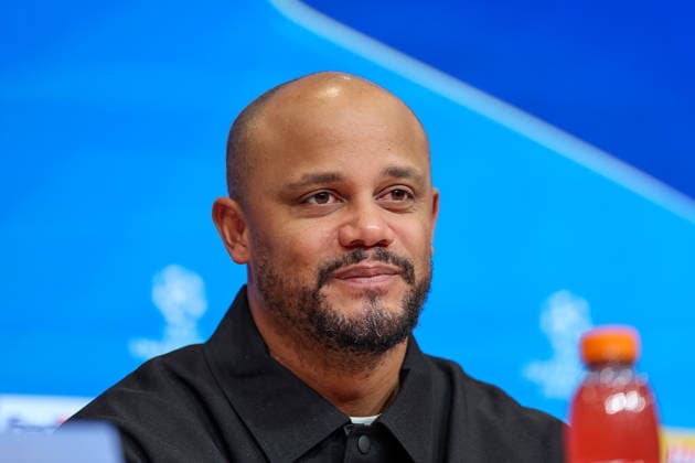 Vincent Kompany FC Bayern Muenchen, Head coach laughs at the post-match press conference, GER, FC Bayern Muenchen vs Royale Union Saint Gilloise, Football, UEFA Champions League, League Phase, Matchday 7, 2025 2026 Season, 21 01 2026, GER, FC Bayern Muenchen vs Royale Union Saint Gilloise, Football, UEFA Champions League, League Phase, Matchday 7, 2025 2026 Season, 21 01 2026 Muenchen Copyright: xEibner-Pressefoto JennixMaulx EP_JML