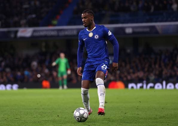 . - Chelsea v Pafos, UEFA Champions League 2025 26, League Phase, Stamford Bridge Stadium, London, England. - 21st January 2026. (C) Alex Ferrelly Crystal Pix (C) Daniel Weir Crystal Pix Jorrel Hato of Chelsea. - Chelsea v Pafos, UEFA Champions League 2025 26, League Phase, Stamford Bridge Stadium, London, England. - 21st January 2026. (C) Alex Ferrelly Crystal Pix London England United Kingdom Copyright: xAlexxFerrellyx CP_Chelsea_Pafos_210126_AF_62