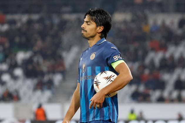 Dor Peretz Maccabi Tel Aviv, 42 , Germany, Football, UEFA Europa League, Matchday 7, 2025 2026, SC Freiburg vs Maccabi Tel Aviv, Europa Park Stadion, Freiburg im Breisgau, 22 01 2026 Freiburg im Breisgau Europa Park Stadion Germany Copyright: xGrantxHubbsx
