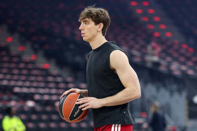 Justinian Jessup FC Bayern Basketball, 10 warming up before the game, GER, FC Bayern Basketball vs Valencia Basket, Basketball, Euroleague, Matchday 24, Season 2025 2026, 22 01 2026, GER, FC Bayern Basketball vs Valencia Basket, Basketball, Euroleague, Matchday 24, Season 2025 2026, 22 01 2026 Munich Copyright: xEibner-Pressefoto JennixMaulx EP_JML
