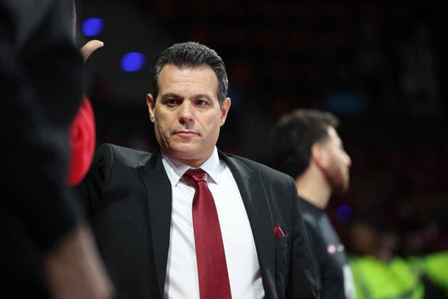 Dimitris Itoudis Hapoel IBI Tel Aviv, Head Coach , GER, Partizan Mozzart Bet Belgrade vs Hapoel IBI Tel Aviv, Basketball, Euroleague, Matchday 24, Season 2025 2026, 23 01 2026, 13 11 2025, GER, Partizan Mozzart Bet Belgrade vs Hapoel IBI Tel Aviv, Basketball, Euroleague, Matchday 24, Season 2025 2026, 23 01 2026 Muenchen Copyright: xEibner-Pressefoto JennixMaulx EP_JML
