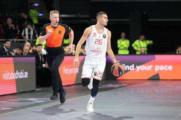 Yam Madar Hapoel IBI Tel Aviv, 26 , GER, Partizan Mozzart Bet Belgrade vs Hapoel IBI Tel Aviv, Basketball, Euroleague, Matchday 24, Season 2025 2026, 23 01 2026, 13 11 2025, GER, Partizan Mozzart Bet Belgrade vs Hapoel IBI Tel Aviv, Basketball, Euroleague, Matchday 24, Season 2025 2026, 23 01 2026 Muenchen Copyright: xEibner-Pressefoto JennixMaulx EP_JML