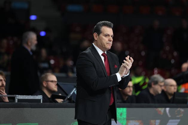 Dimitris Itoudis Hapoel IBI Tel Aviv, Head Coach , GER, Partizan Mozzart Bet Belgrade vs Hapoel IBI Tel Aviv, Basketball, Euroleague, Matchday 24, Season 2025 2026, 23 01 2026, 13 11 2025, GER, Partizan Mozzart Bet Belgrade vs Hapoel IBI Tel Aviv, Basketball, Euroleague, Matchday 24, Season 2025 2026, 23 01 2026 Muenchen Copyright: xEibner-Pressefoto JennixMaulx EP_JML