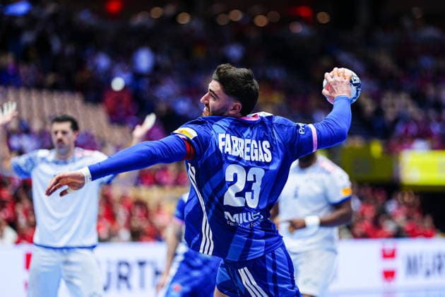 Ludovic Fabregas France, 23 DEN, France vs Portugal, Handball, EHF European Championship 2026, Main Round, Matchday 2, 24 01 2026 DEN, France vs Portugal, Handball, EHF European Championship 2026, Main Round, Matchday 2, 24 01 2026 Herning Copyright: xEibner-Pressefoto MarcelxvonxFehrnx EP_MFN