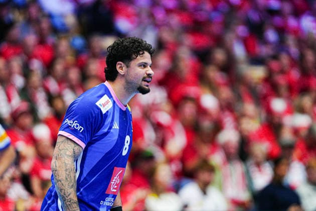 Elohim Prandi France, 08 DEN, France vs Portugal, Handball, EHF European Championship 2026, Main Round, Matchday 2, 24 01 2026 DEN, France vs Portugal, Handball, EHF European Championship 2026, Main Round, Matchday 2, 24 01 2026 Herning Copyright: xEibner-Pressefoto MarcelxvonxFehrnx EP_MFN