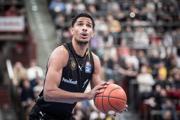 David NGuessan Basketball Loewen Braunschweig, 01 GER, MHP Riesen Ludwigsburg Basketball Loewen Braunschweig, easycredit BBL, Basketball, Bundesliga, 17 Matchday, Season 2025 2026, 24 01 2026 GER, MHP Riesen Ludwigsburg Basketball Loewen Braunschweig, easycredit BBL, Basketball, Bundesliga, 17 Matchday, Season 2025 2026, 24 01 2026 Ludwigsburg Copyright: xSandyxDinkelackerx EP_SDR