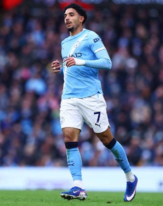 Omar Marmoush of Manchester City Manchester City v Wolverhampton Wanderers, Premier League, Football, Etihad Stadium, Manchester, UK - 24 Jan 2026Manchester Etihad Stadium United Kingdom EDITORIAL USE ONLY No use with unauthorised audio, video, data, fixture lists, club league logos or live services. Online in-match use limited to 120 images, no video emulation. No use in betting, games or single club league player publications. Copyright: xMattxWest Shutterstockx 16425986bu