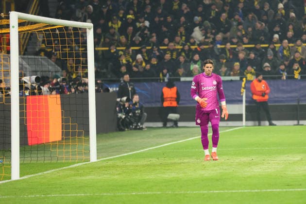 Yann Sommer Inter Milan GER, Borussia Dortmund vs Inter Milan, Football, Champions League, Matchday 8, Season 2025 2026, 28 01 2026 DFL REGULATIONS PROHIBIT ANY USE OF PHOTOGRAPHS AS IMAGE SEQUENCES AND OR QUASI VIDEO GER, Borussia Dortmund vs Inter Milan, Football, Champions League, Matchday 8, Season 2025 2026, 28 01 2026 Dortmund Copyright: xEibner-Pressefoto FrankxZeisingx EP_FZG