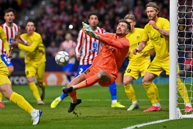 January 28, 2026, Madrid, Madrid, Spain: NIKITA HAIKIN of F. K. Bodo Glimt in action during the Champions League match, league match 8 between ATLETICO DE MADRID and F. K. BODO GLIMT, held on January 28, 2026, at the Riad Air Metropolitano, Madrid, Spain. Madrid Spain - ZUMAc312 20260128_zsp_c312_020 Copyright: xOscarxManuelxSanchezx