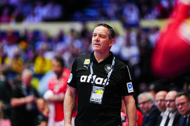 Alfred Gislason Germany, Coach DEN, Denmark vs Germany, Handball, EHF European Championship 2026, Final, 01 02 2026 DEN, Denmark vs Germany, Handball, EHF European Championship 2026, Final, 01 02 2026 Herning Copyright: xEibner-Pressefoto MarcelxvonxFehrnx EP_MFN