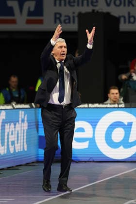 Svetislav Pesic FC Bayern Basketball, Head Coach gesticulates, GER, FC Bayern Basketball vs ratiopharm Ulm, Basketball, easycredit Basketball Bundesliga, Matchday 18, Season 2025 2026, 01 02 2026, GER, FC Bayern Basketball vs ratiopharm Ulm, Basketball, easycredit Basketball Bundesliga, Matchday 18, Season 2025 2026, 01 02 2026 Munich Copyright: xEibner-Pressefoto JennixMaulx EP_JML