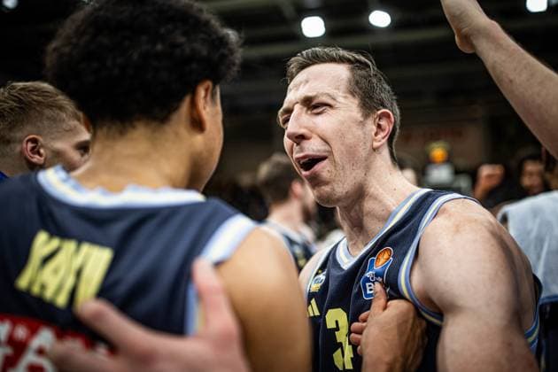 Justin Bean Alba Berlin and Jack Kayil Alba Berlin , Vet Concept Gladiators Trier vs Alba Berlin, Basketball, easyCredit BBL, Matchday 18, Season 2025 2026, 02 02 2026 Vet Concept Gladiators Trier vs Alba Berlin, Basketball, easyCredit BBL, Matchday 18, Season 2025 2026, 02 02 2026 Copyright: xEibner-Pressefoto AlexanderxNeisx EP_ANS
