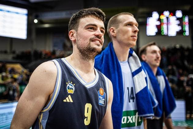 Jonas Mattisseck Alba Berlin , Vet Concept Gladiators Trier vs Alba Berlin, Basketball, easyCredit BBL, Matchday 18, Season 2025 2026, 02 02 2026 Vet Concept Gladiators Trier vs Alba Berlin, Basketball, easyCredit BBL, Matchday 18, Season 2025 2026, 02 02 2026 Copyright: xEibner-Pressefoto AlexanderxNeisx EP_ANS