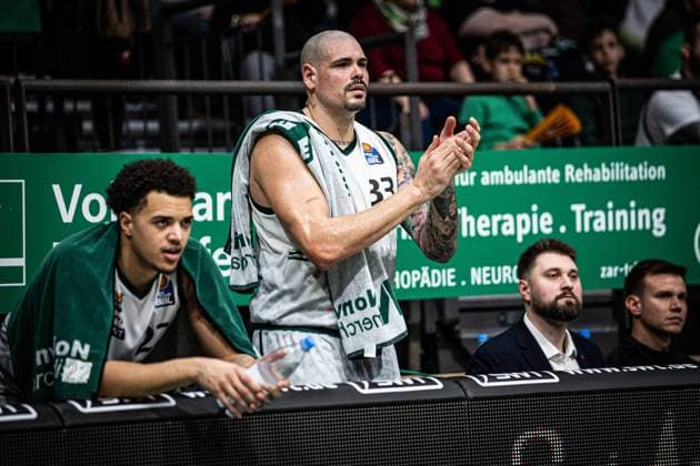 Maik Zirbes Gladiators Trier , Vet Concept Gladiators Trier vs Alba Berlin, Basketball, easyCredit BBL, Matchday 18, Season 2025 2026, 02 02 2026 Vet Concept Gladiators Trier vs Alba Berlin, Basketball, easyCredit BBL, Matchday 18, Season 2025 2026, 02 02 2026 Copyright: xEibner-Pressefoto AlexanderxNeisx EP_ANS