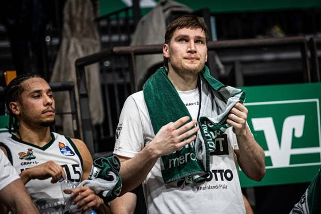 Marten Linssen Gladiators Trier , Vet Concept Gladiators Trier vs Alba Berlin, Basketball, easyCredit BBL, Matchday 18, Season 2025 2026, 02 02 2026 Vet Concept Gladiators Trier vs Alba Berlin, Basketball, easyCredit BBL, Matchday 18, Season 2025 2026, 02 02 2026 Copyright: xEibner-Pressefoto AlexanderxNeisx EP_ANS