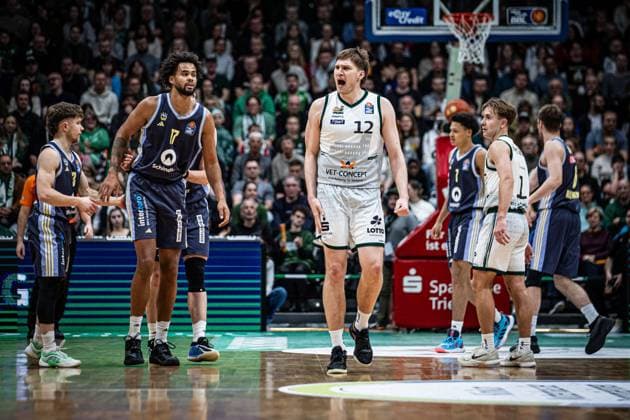 Marten Linssen Gladiators Trier , Vet Concept Gladiators Trier vs Alba Berlin, Basketball, easyCredit BBL, Matchday 18, Season 2025 2026, 02 02 2026 Vet Concept Gladiators Trier vs Alba Berlin, Basketball, easyCredit BBL, Matchday 18, Season 2025 2026, 02 02 2026 Copyright: xEibner-Pressefoto AlexanderxNeisx EP_ANS