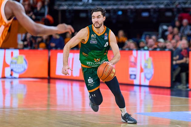 Clayton Guilozet Gladiators Trier, 04 GER, ratiopharm ulm vs Gladiators Trier, Basketball, 21 Matchday, EasyCredit Bundesliga, Season 2025 2026, 08 02 2026 GER, ratiopharm ulm vs Gladiators Trier, Basketball, 21 Matchday, EasyCredit Bundesliga, Season 2025 2026, 08 02 2026 New Ulm Copyright: xEibner-Pressefoto GeraldxOelze-dexStoppanyx EP_ODS
