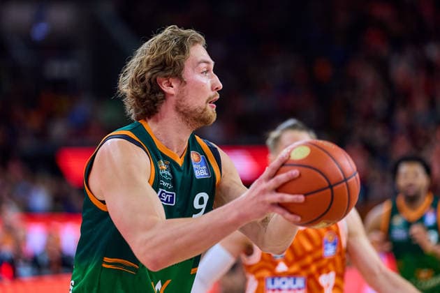 Portrait, Portraet, Freehand of Marco Hollersbach Gladiators Trier, 09 GER, ratiopharm ulm vs Gladiators Trier, Basketball, 21 Matchday, EasyCredit Bundesliga, Season 2025 2026, 08 02 2026 GER, ratiopharm ulm vs Gladiators Trier, Basketball, 21 Matchday, EasyCredit Bundesliga, Season 2025 2026, 08 02 2026 Neu Ulm Copyright: xEibner-Pressefoto GeraldxOelze-dexStoppanyx EP_ODS