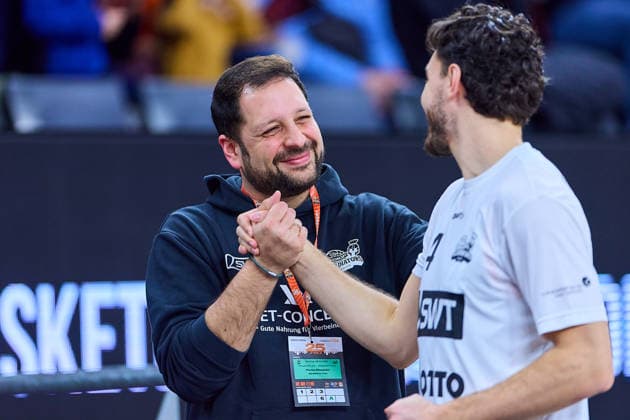 GER, ratiopharm ulm vs Gladiators Trier, Basketball, Matchday 21, EasyCredit Bundesliga, Season 2025 2026, 08 02 2026 GER, ratiopharm ulm vs Gladiators Trier, Basketball, Matchday 21, EasyCredit Bundesliga, Season 2025 2026, 08 02 2026 New Ulm Copyright: xEibner-Pressefoto GeraldxOelze-dexStoppanyx EP_ODS